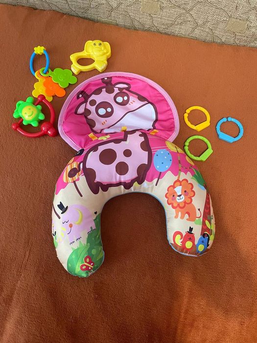 Розвиваючій килимок-подушка