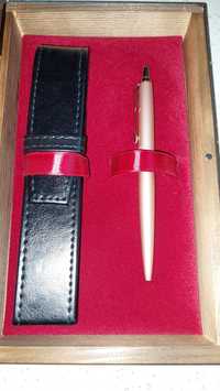 PARKER pink gold z etui w pudelku