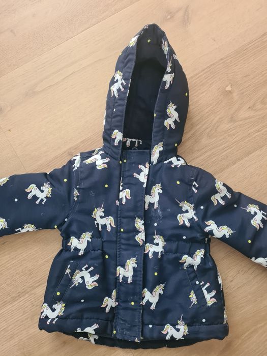 Kurtka dla dziewczynki r. 74-80.