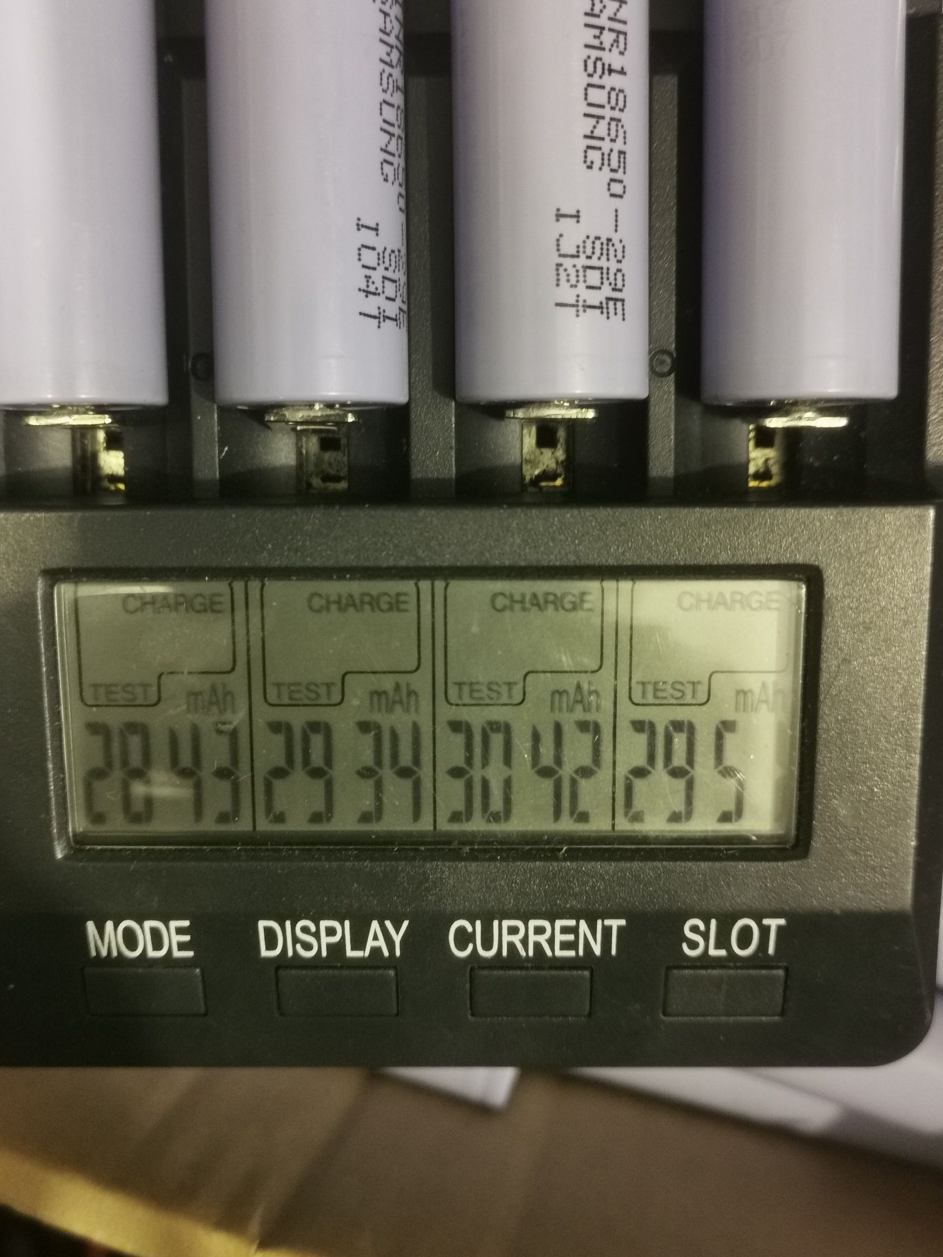 Акумулятор 18650 samsung INR 29e. 2900 мач