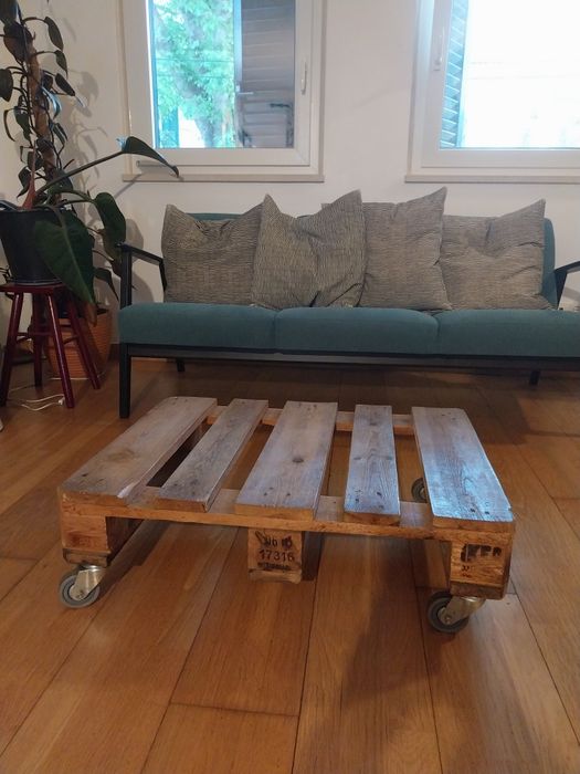 Palete mesa de apoio