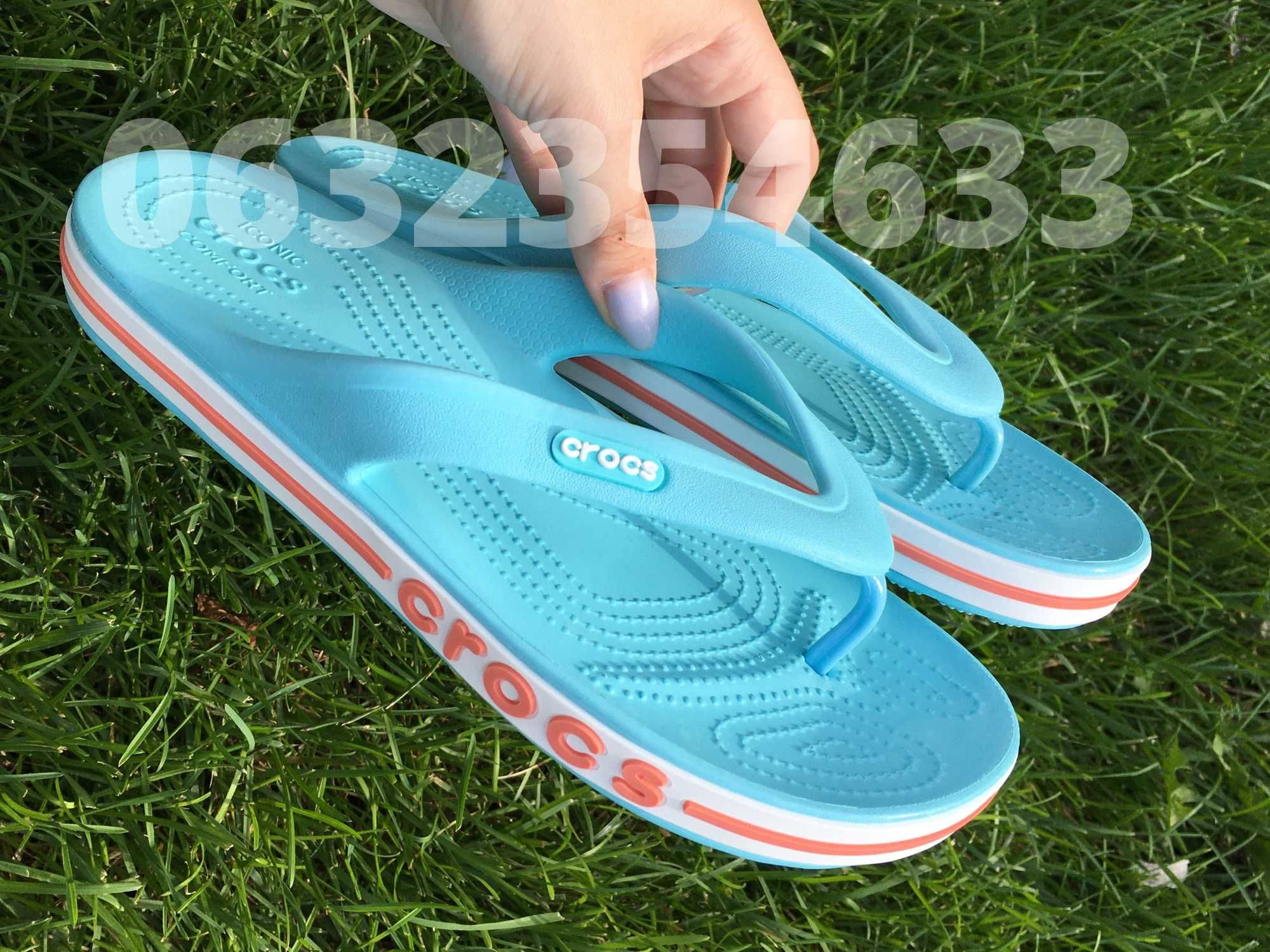 Женские и мужские вьетнамки крокс Crocs Bayaband flip! Новые!