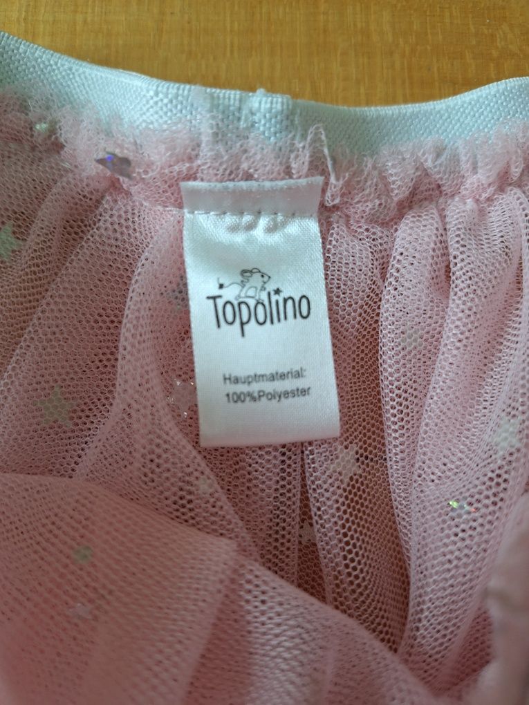 Spódniczka tiulowa różowa roz 104