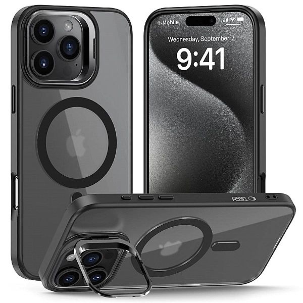Tech-Protect Magstand Magsafe Iphone 16 Pro Matte Black