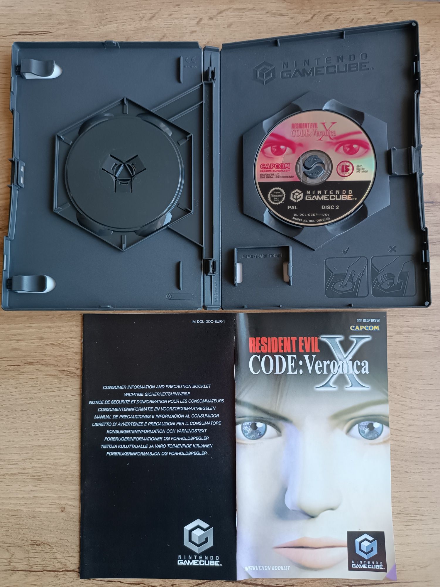 Resident Evil Code Veronica X Gamecube
