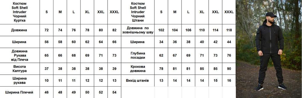 Костюм чоловічий софтшел утеплений флісом темно-синий