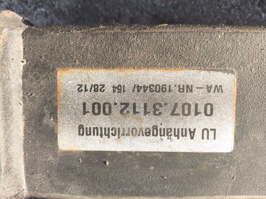 Hak samochodowy Mercedes Sprinter