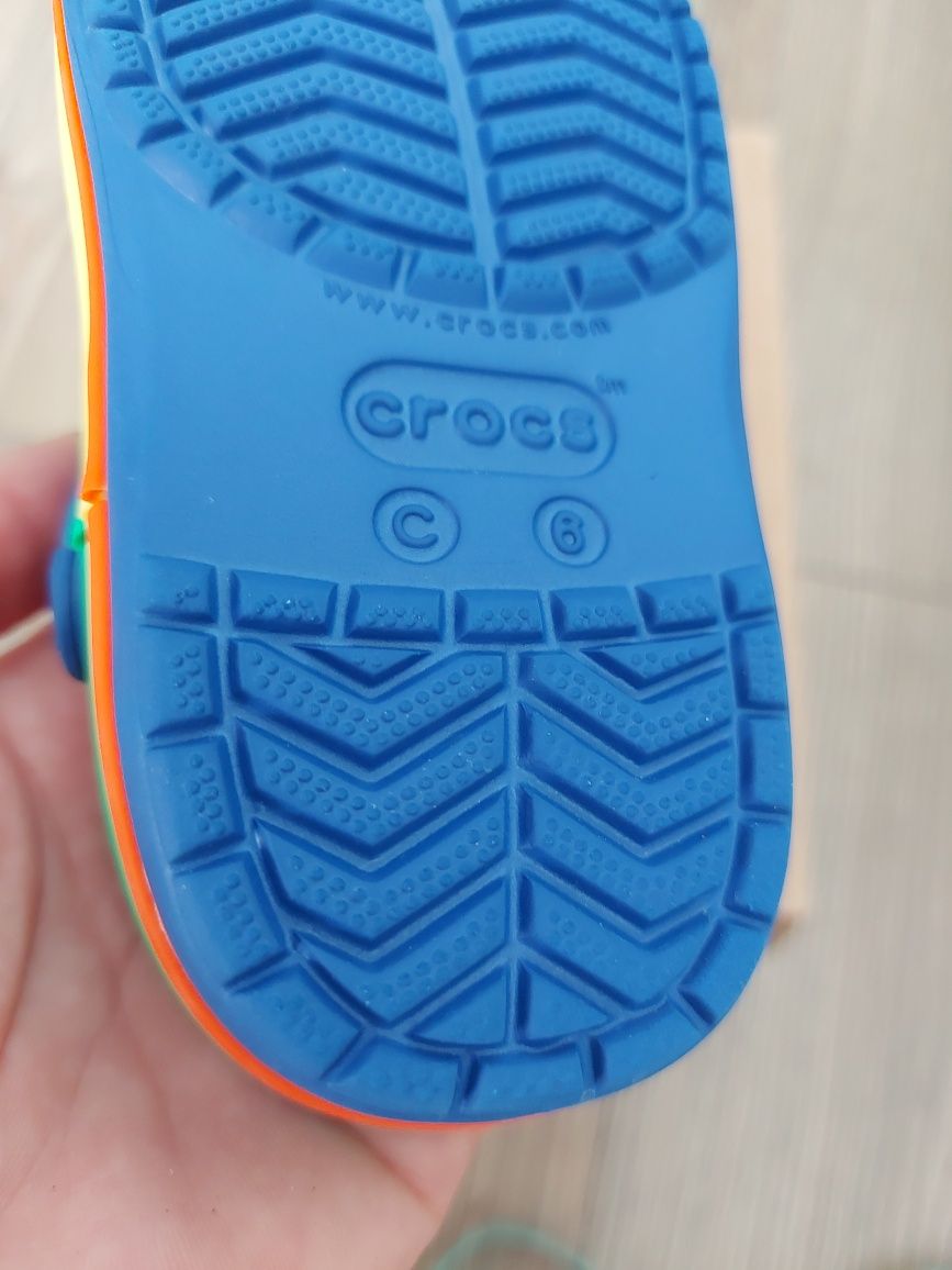 Crocs C6 22/23 14 cm wkładka nowe