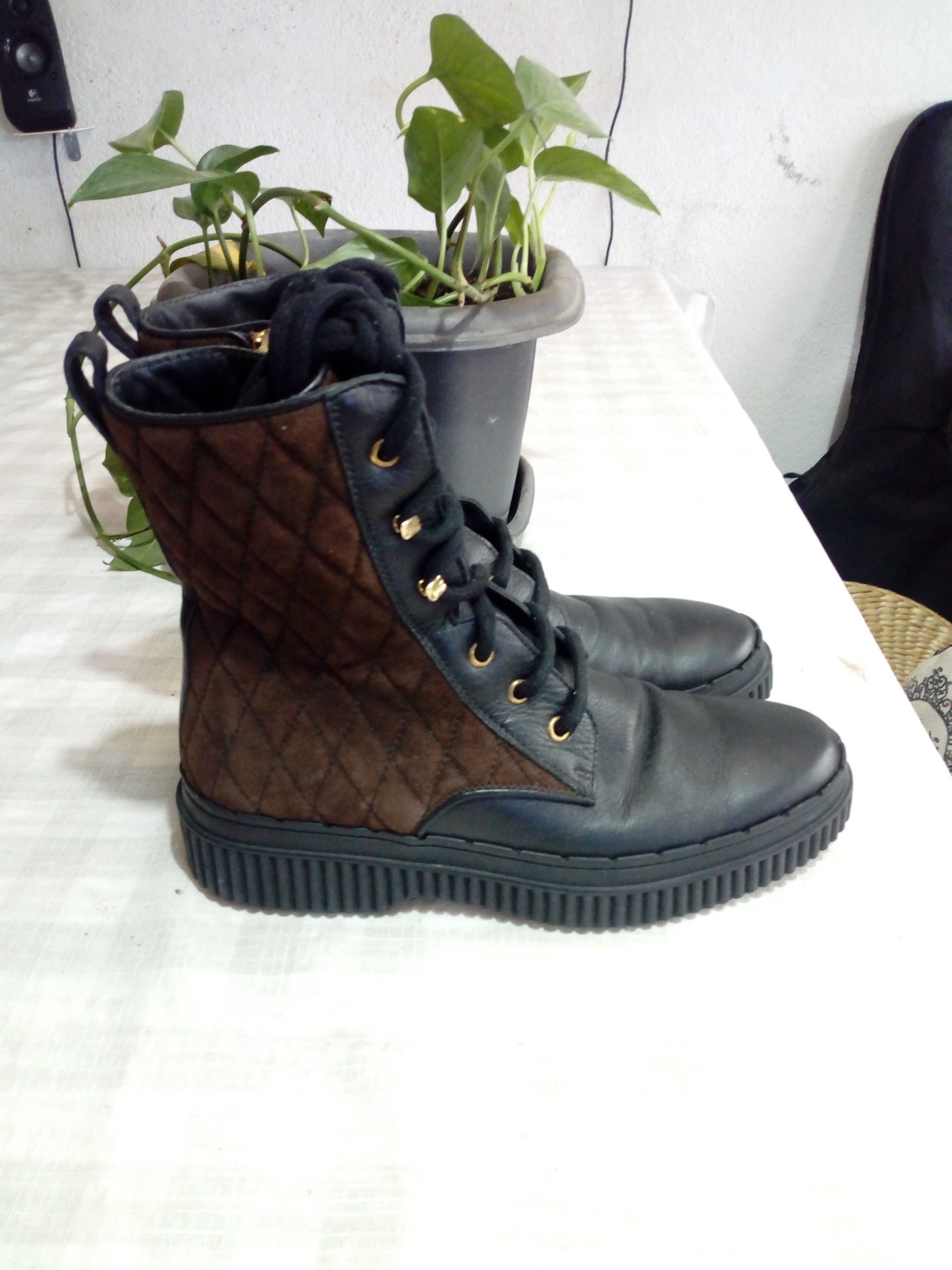 Botas Cabedal Senhora 37 TOD'S original