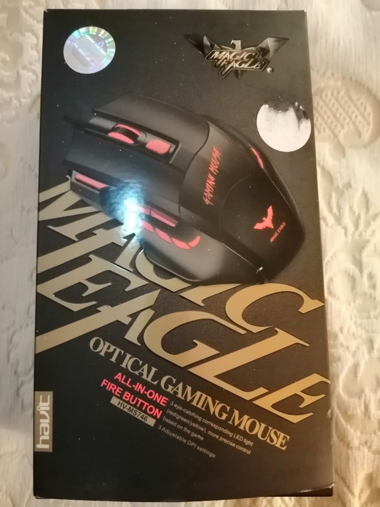 Rato Gaming Magic Eagle (Novo)
