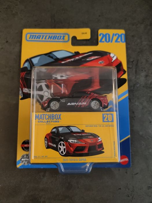 2023 Toyota GR Supra Advan Matchbox Collectors 2025 Yokohama 20/20