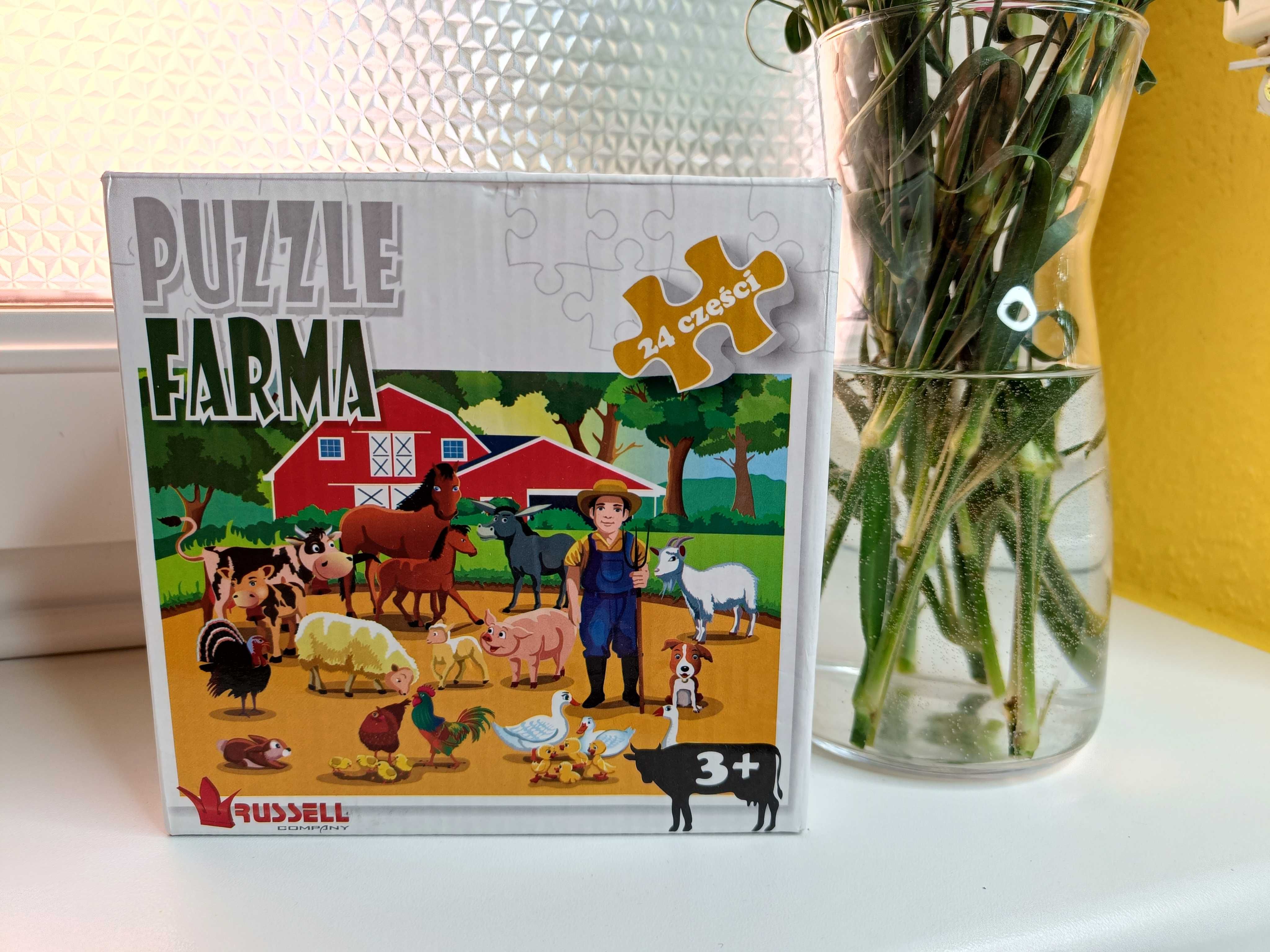 Puzzle dla dzieci Farma