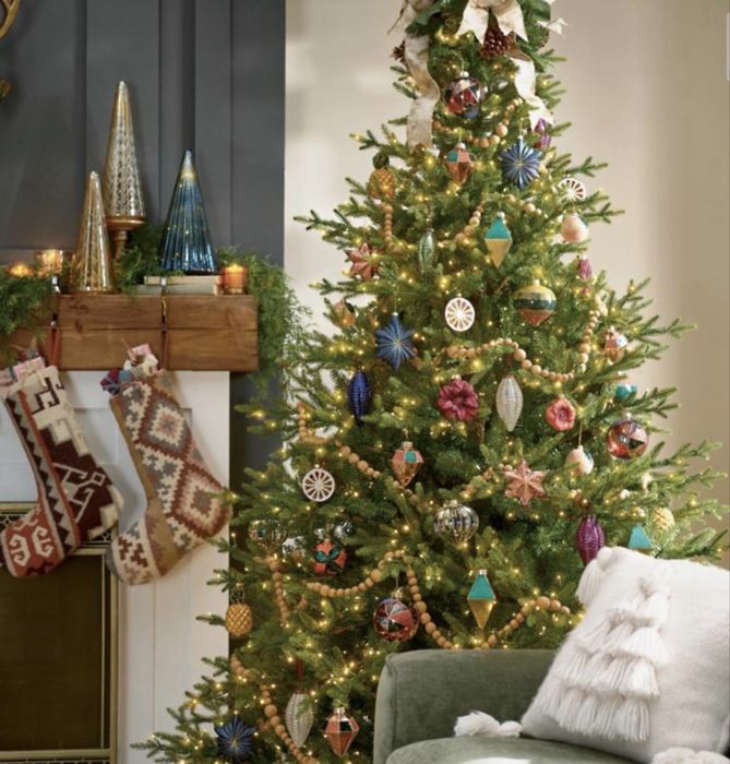 Преміум набор ялинкових іграшок , скло