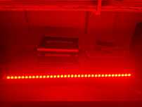 Led vermelhos novos. Trabalha a 220V. Norma IP65