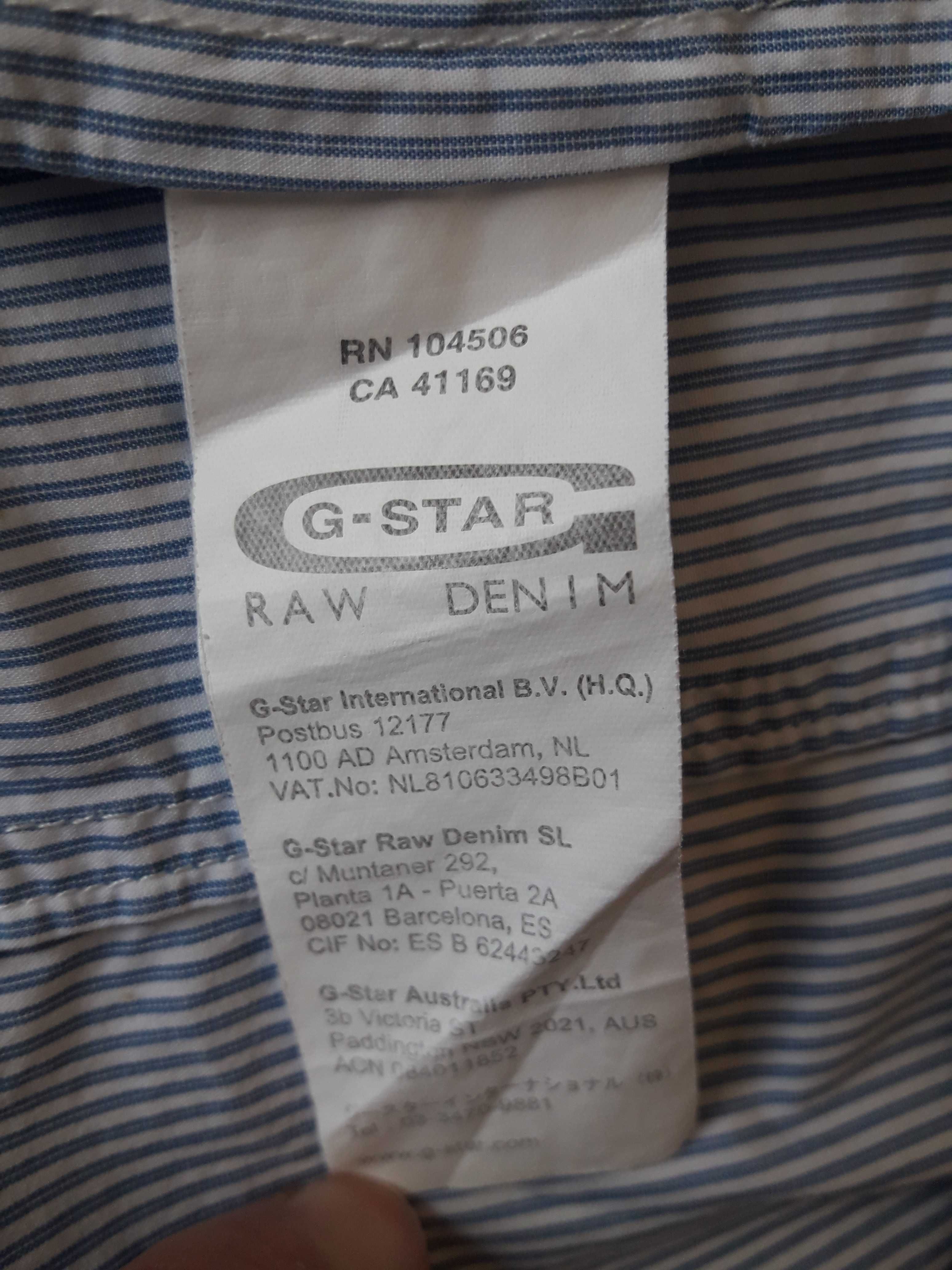 Оригинальная мужская рубашка g-star raw 3301