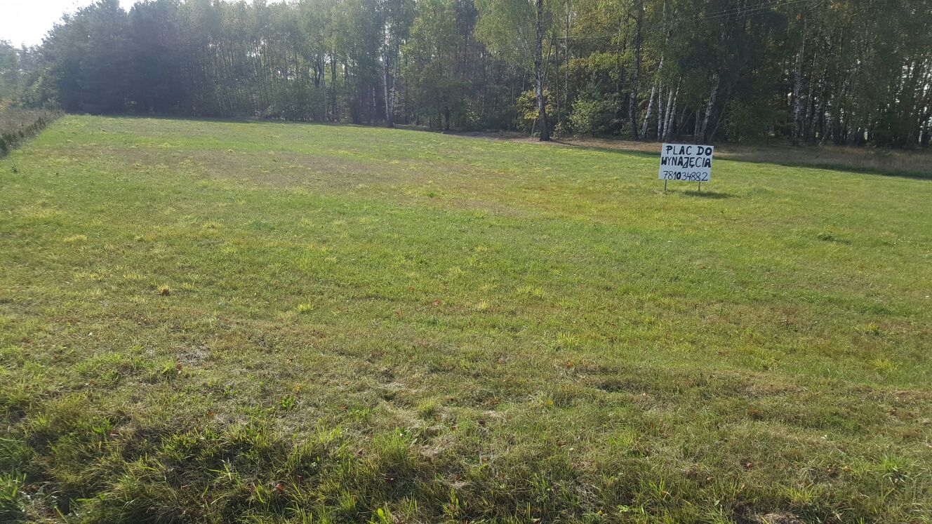 Plac do wynajęcia trasa Buczek - Łask