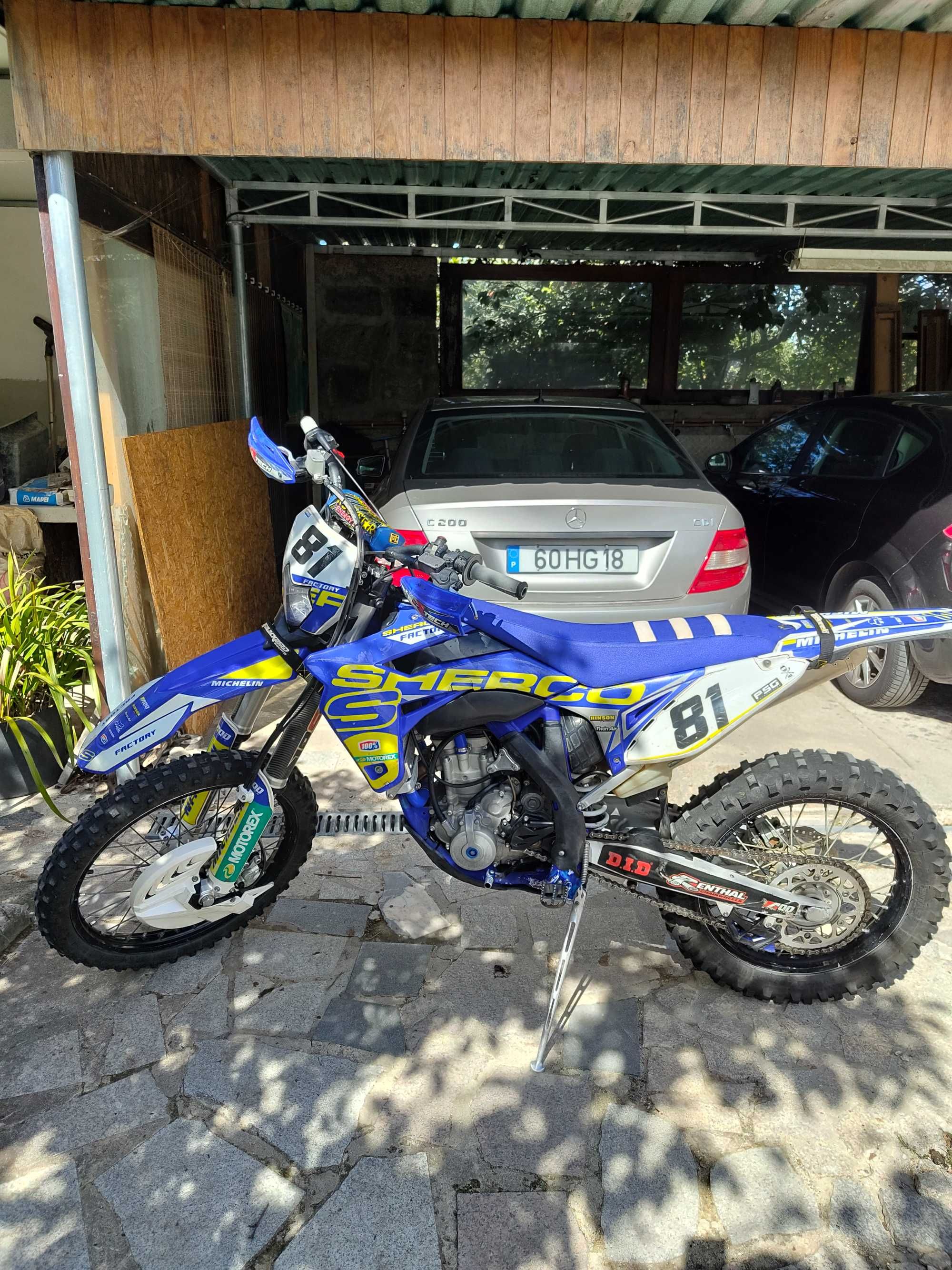 Sherco sef300 ano 2013  com start elétrico