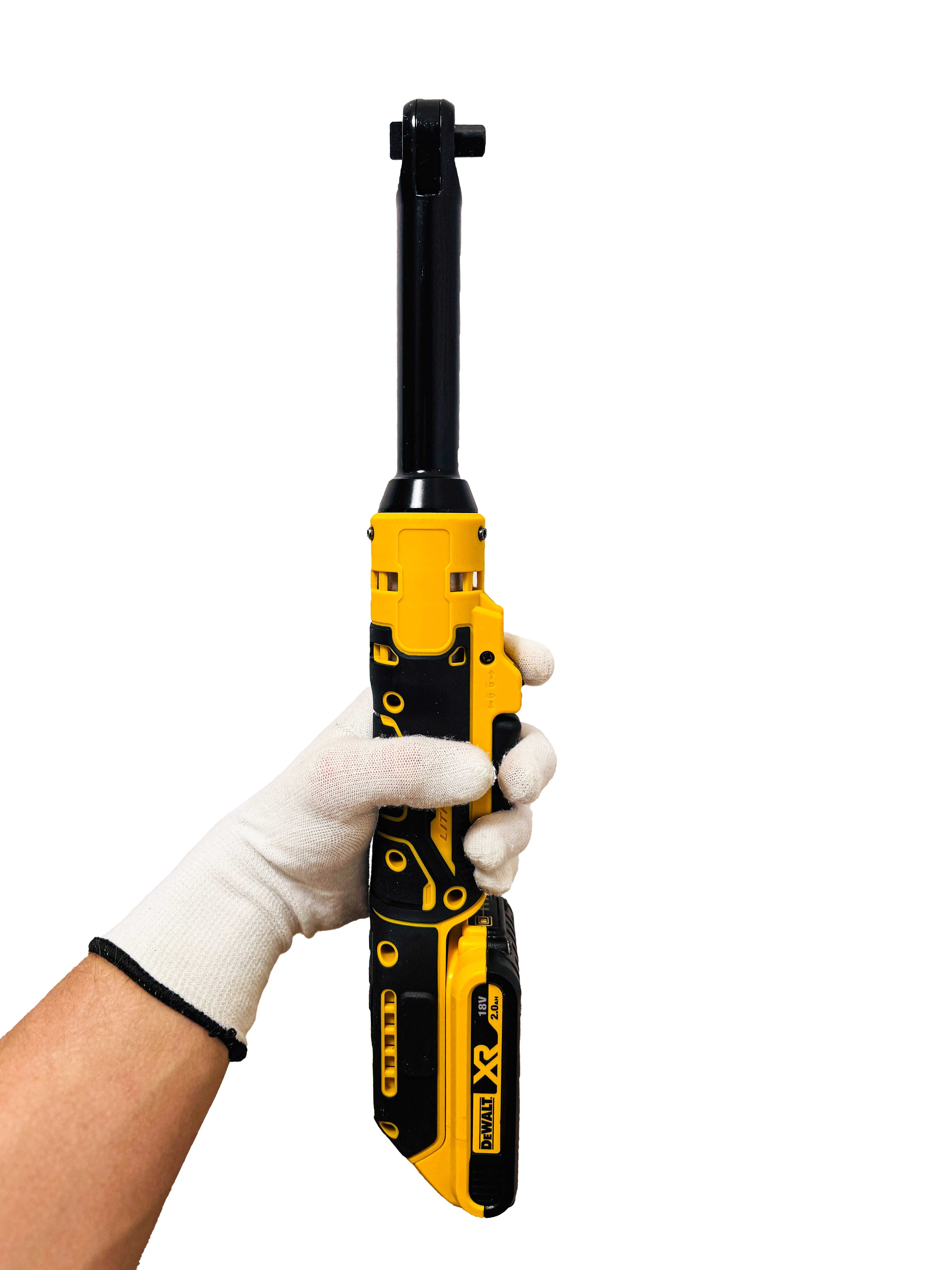 grzechotka kątowa poręczna dla mechanika pasuje pod aku dewalt 18V
