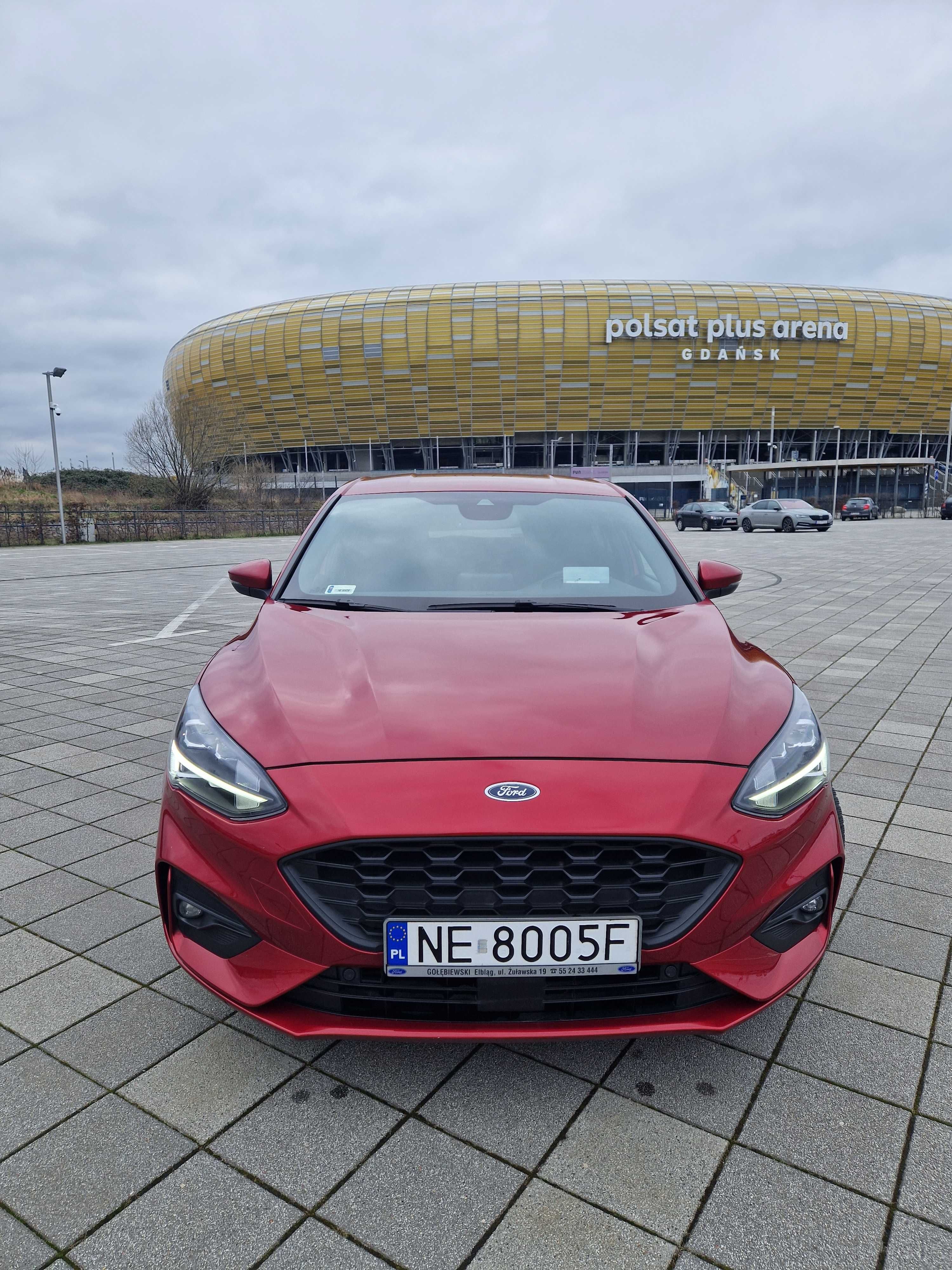 Ford focus mk 4 st-line 2018 z salonu, PL, 1 właściciel, bezwypadkowy