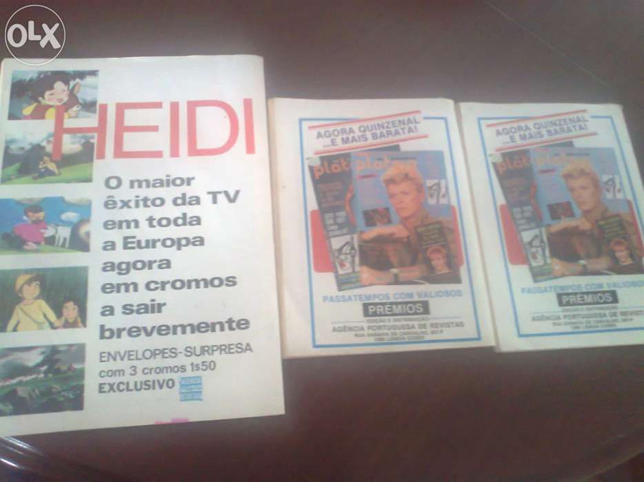 Revistas antigas de Banda Desenhada anos 70