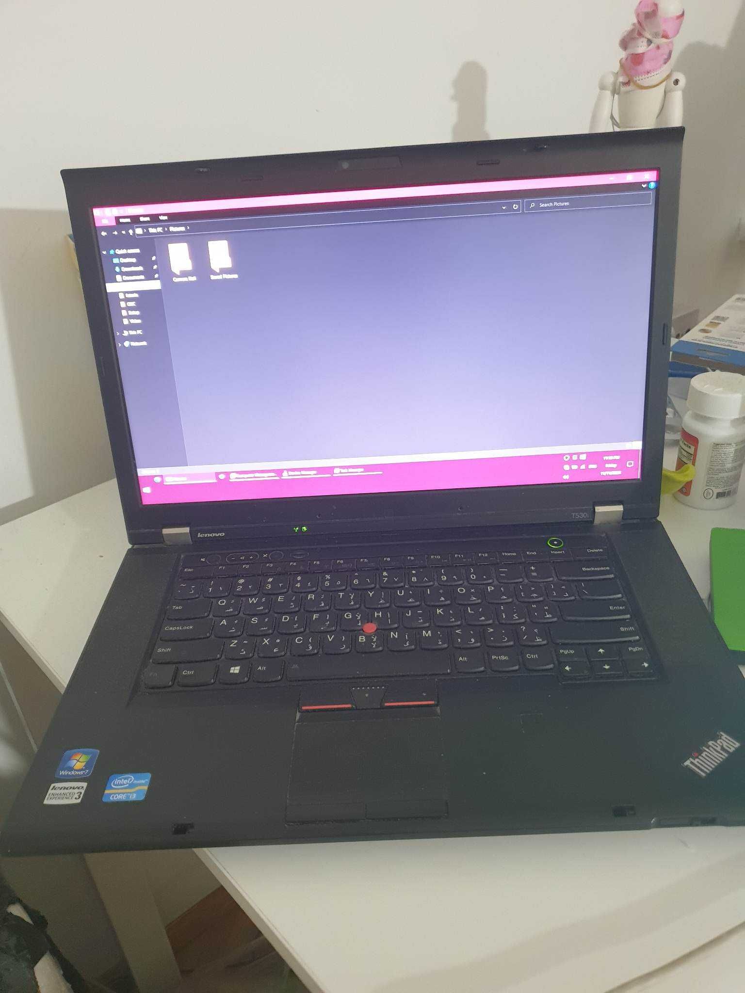 Lenovo ThinkPad T530i 15.6", Core-i3, RAM 8GB, SSD 256 GB, HDD 320 GB