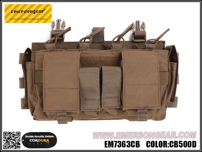 Подсумок панель с подсумками AR 5.56 EmersonGear Gen lV оригинал!