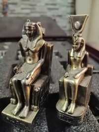 Jogo de Xadrez Egípcio em bronze