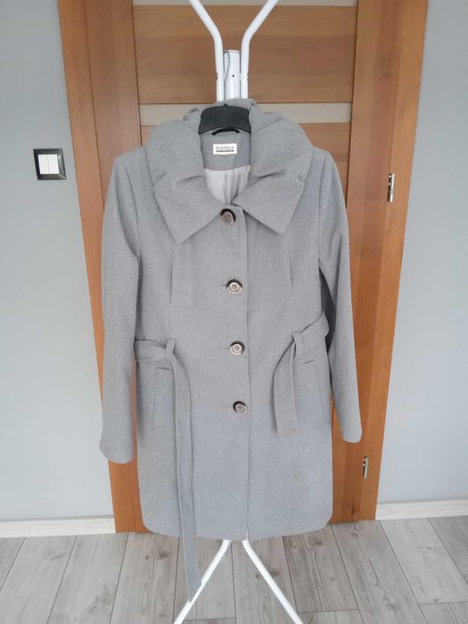 Płaszczyk damski 3XL / 46 wełna / kaszmir Bianka