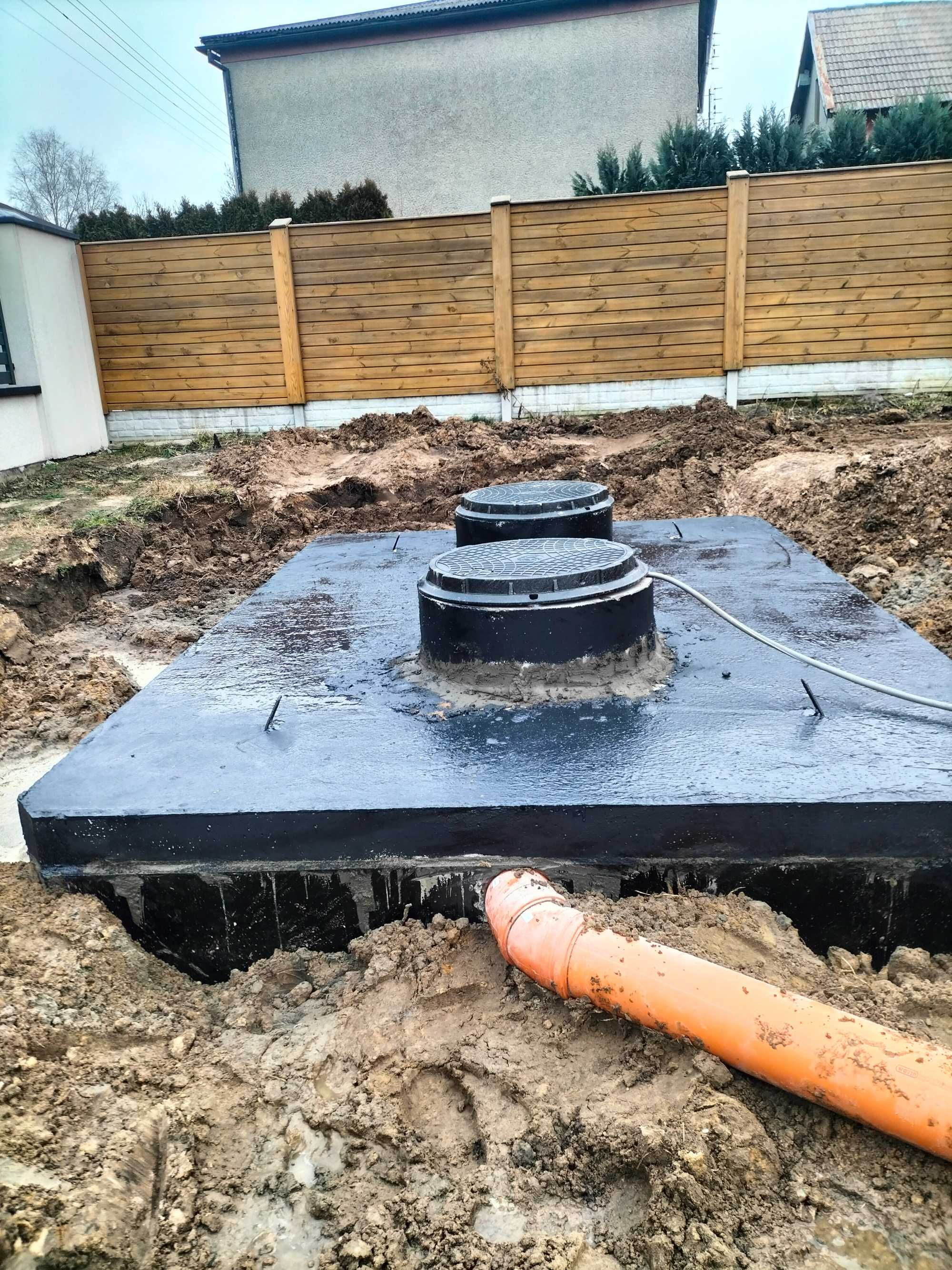 Zbiornik Betonowy Szambo Betonowe Szamba Zbiorniki Piwnica Piwniczka