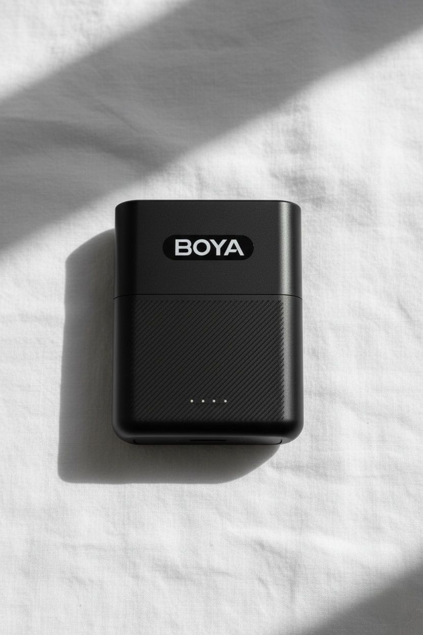 Петличний бездротовий мікрофон Boya BY-V3 COMBO