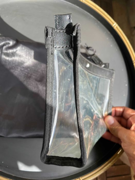 NECESSAIRE DE HIGIENE MONTBLANC - TRANSPARENTE PARA VIAGENS AEROPORTO