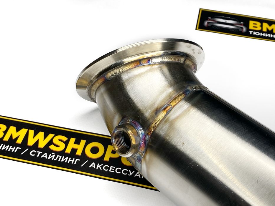 Даунпайп N55 BMW 35i/45i F30/32/34/36 F15/25 F22/87 F10/F3/06/07 Евро2
