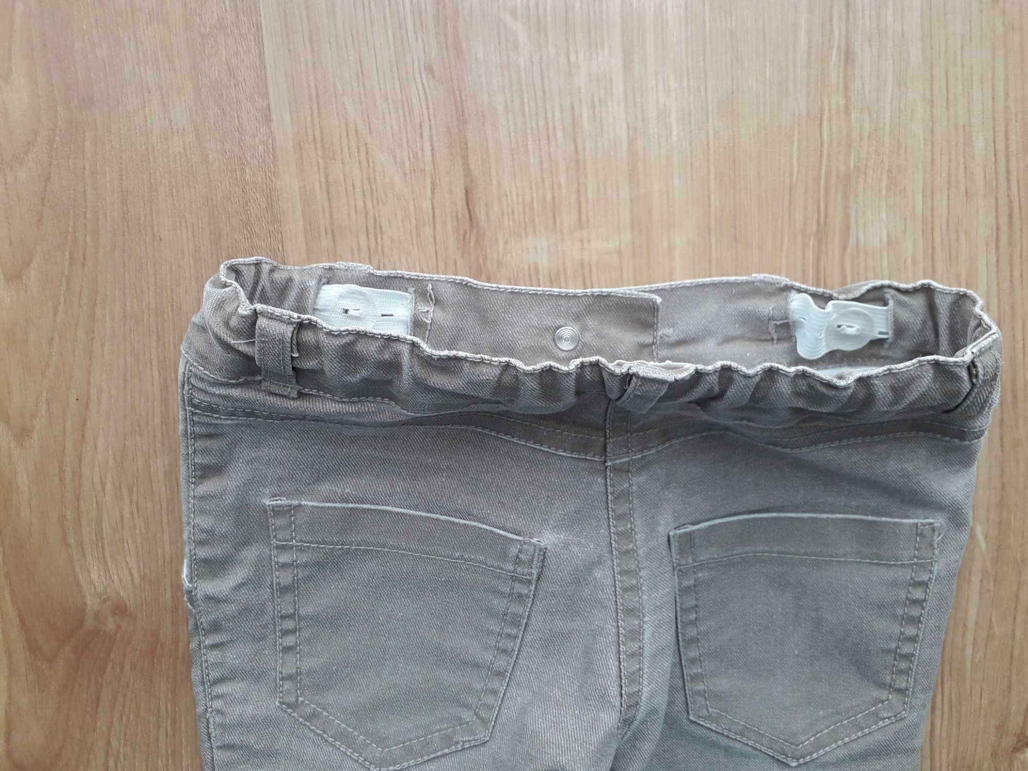 Spodnie jeansowe dziewczęce rozm. 98-104 cm