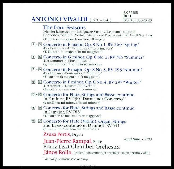 2 x CD Vivaldi Cztery Pory Roku i Beethoven symfonia 3 i 9 oraz inne