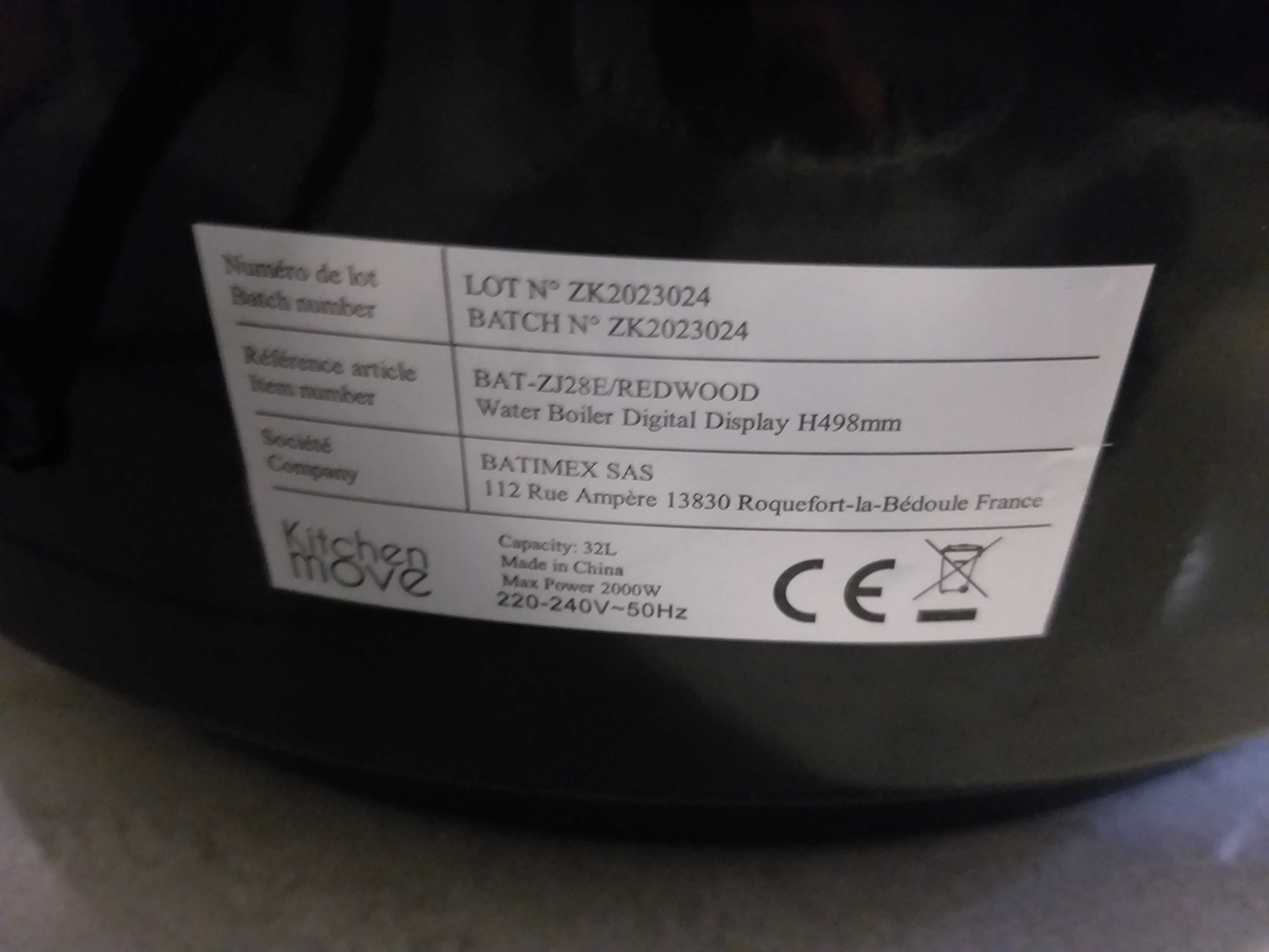 sterylizator elektryczny ze stali nierdzewnej, 32 litry