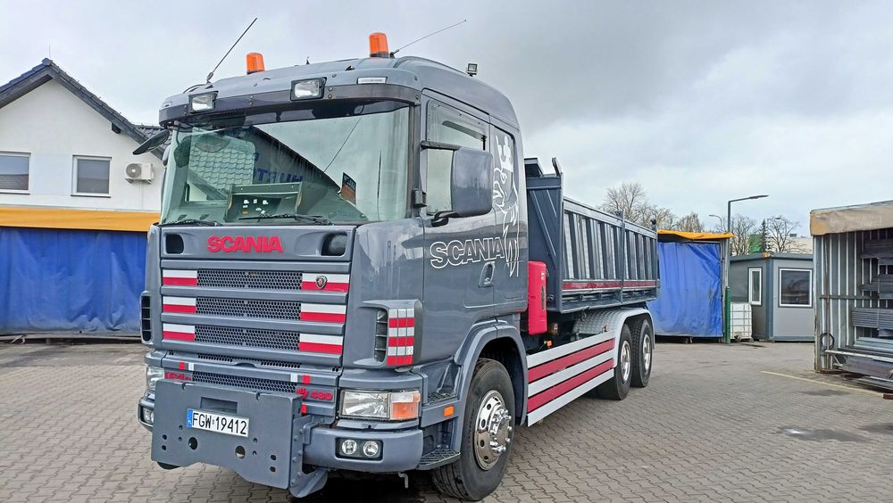 Scania 6X4 Scania V8 480 km Wywrotka Stan Idealny Zobacz opis