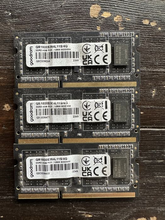 Sodimm Ddr3 4 gb PC 1600 PC3 - 12800