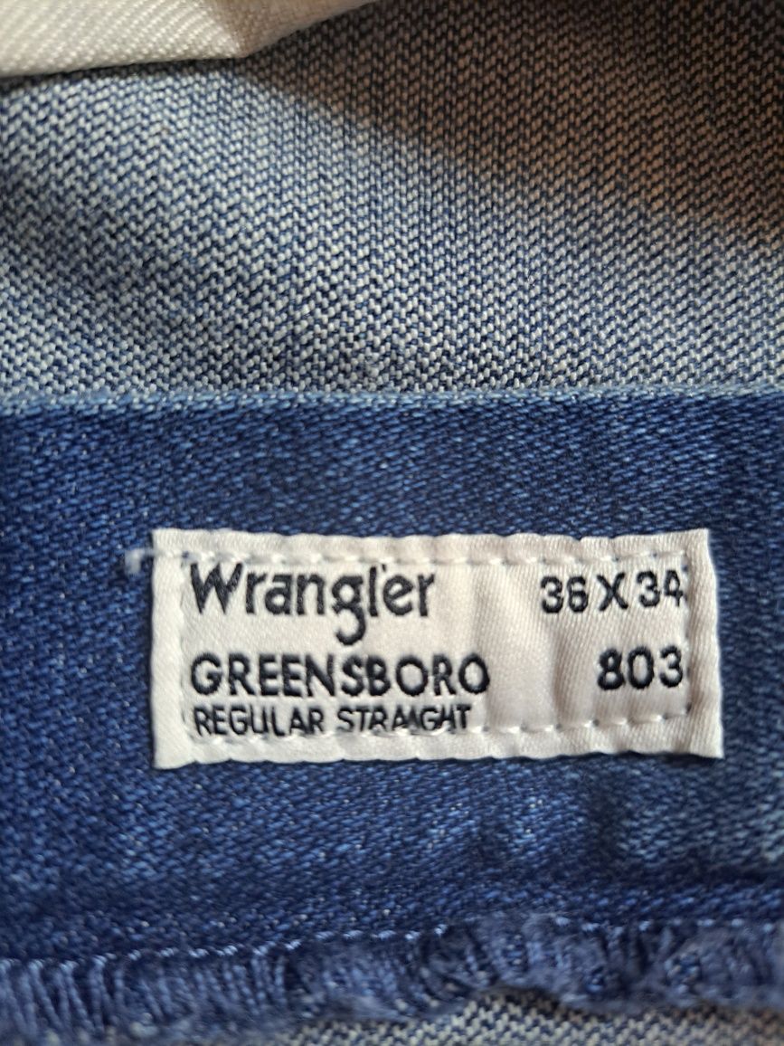 Джинси чоловічи Wrangler GREENSBORO  803 REGULAR STRAIGHT  W36 L34