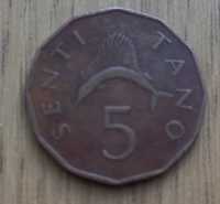 2 senti 1971 r. Tanzania