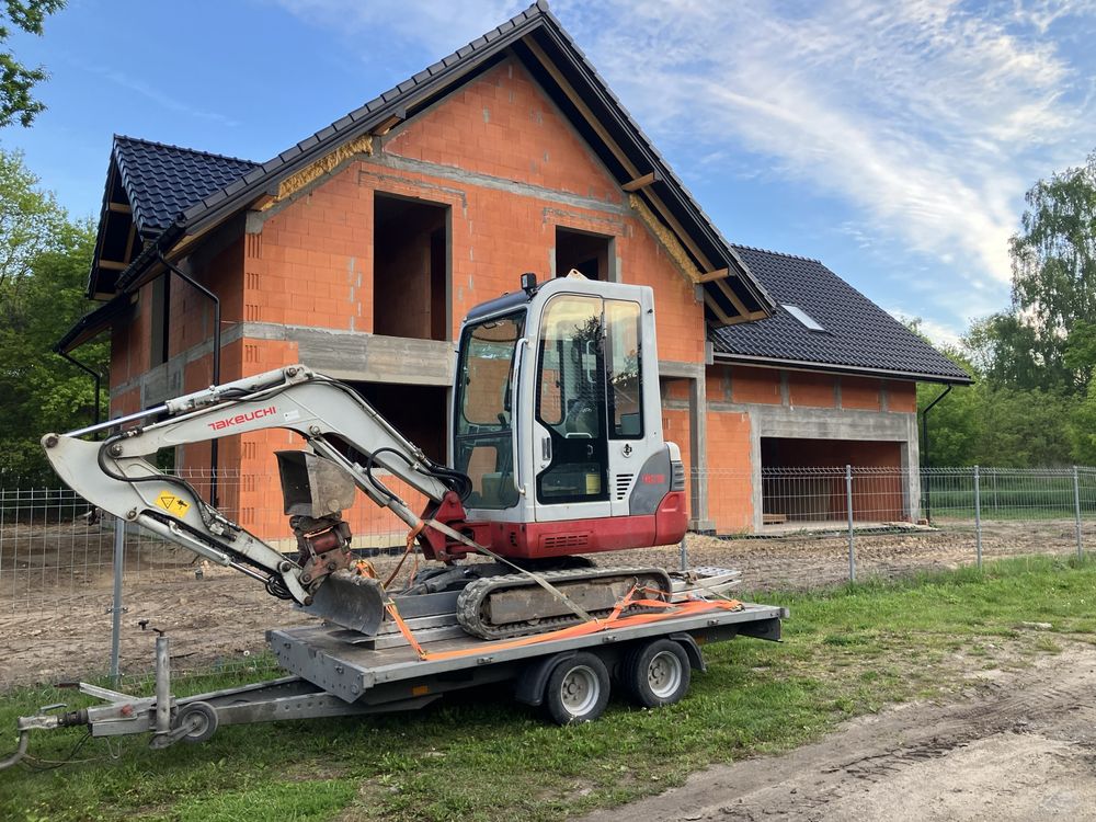Takeuchi TB 219 TB219 2t 2,1t 2017r minikoparka obrotowa powerlift