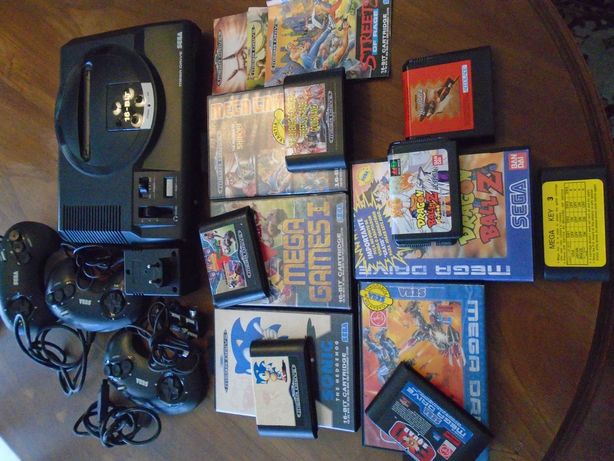 Consola Mega Drive + Jogos