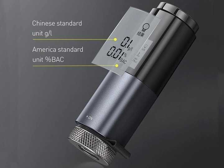 Цифровий Алкотестер Baseus Digital Alcohol Tester