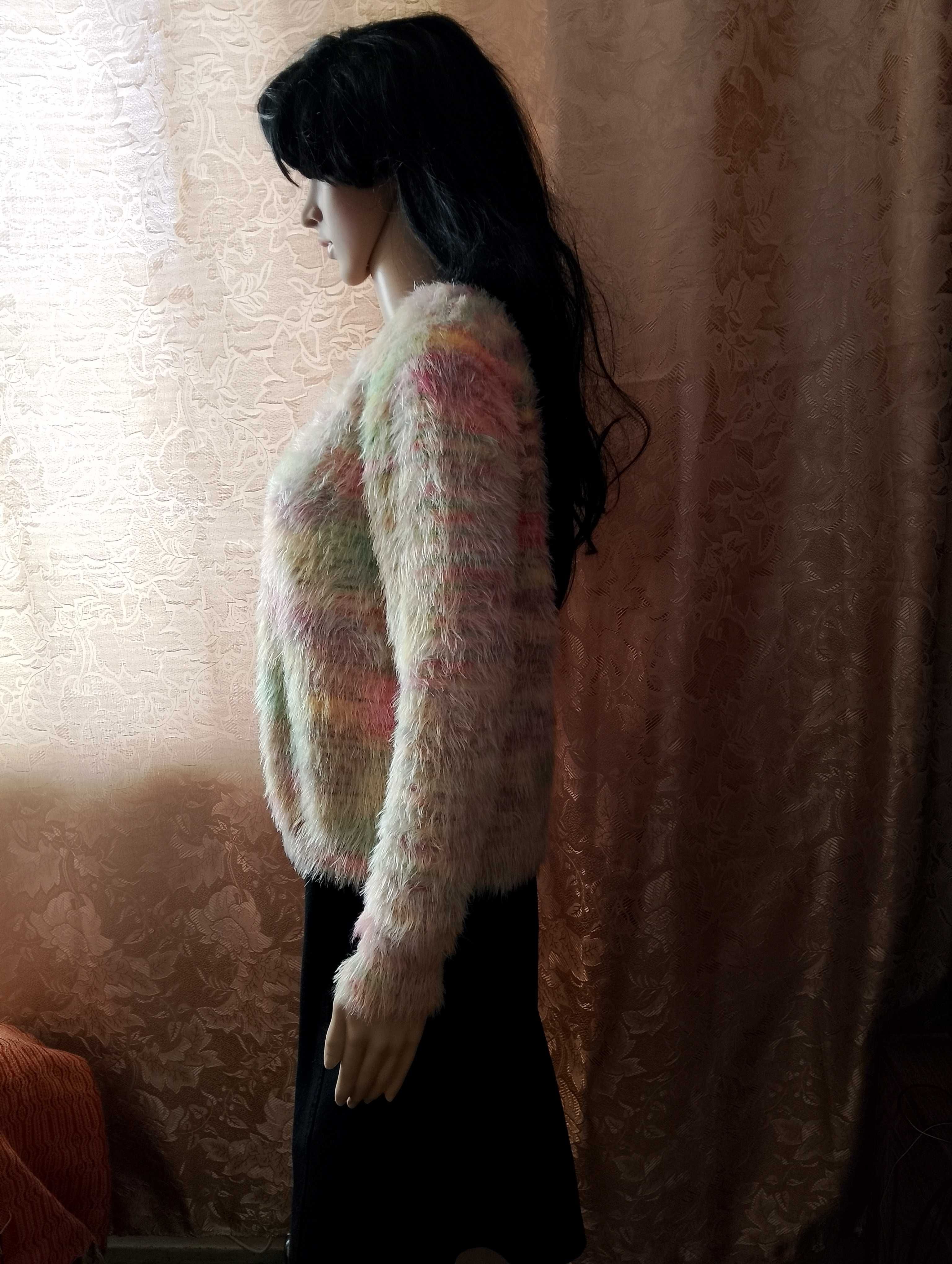 sweter damski, kardigan  kolorowy S/M