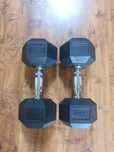 Hantle 2x 12.5kg stan bardzo dobry