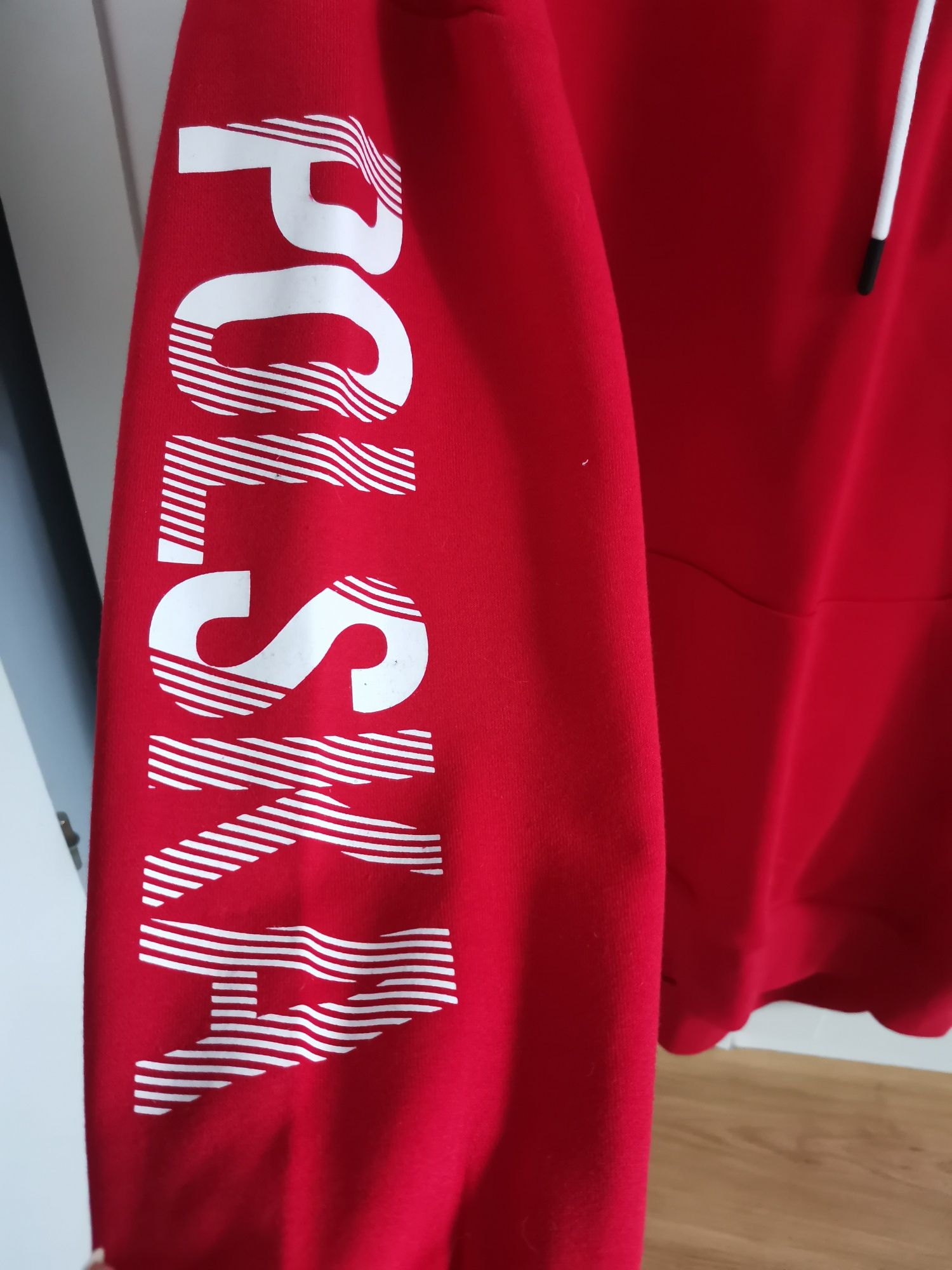 4F Bluza kibica POLSKA XL czerwona NOWA