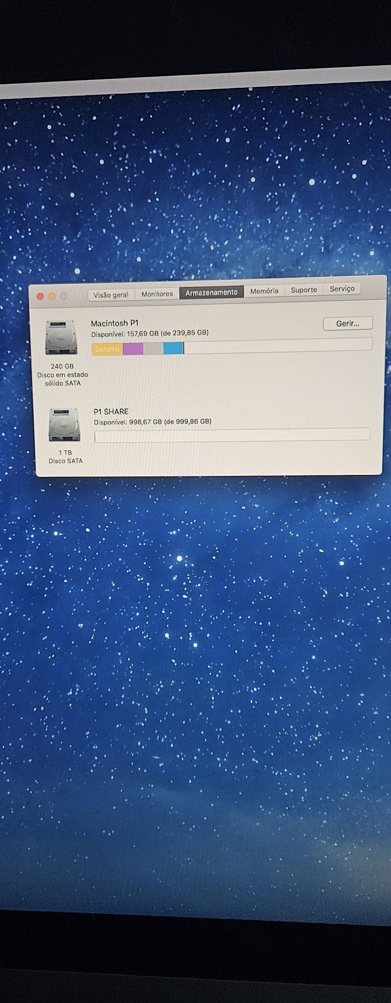Monitor  Apple i Mac 27 polegadas
