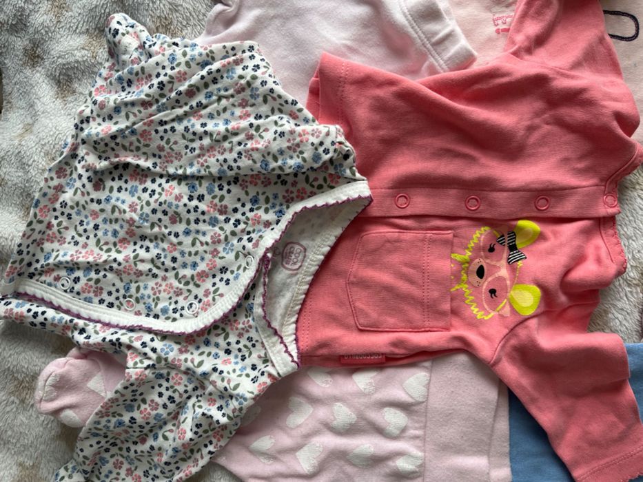 Kaftaniki dziewczęce 56 i 62