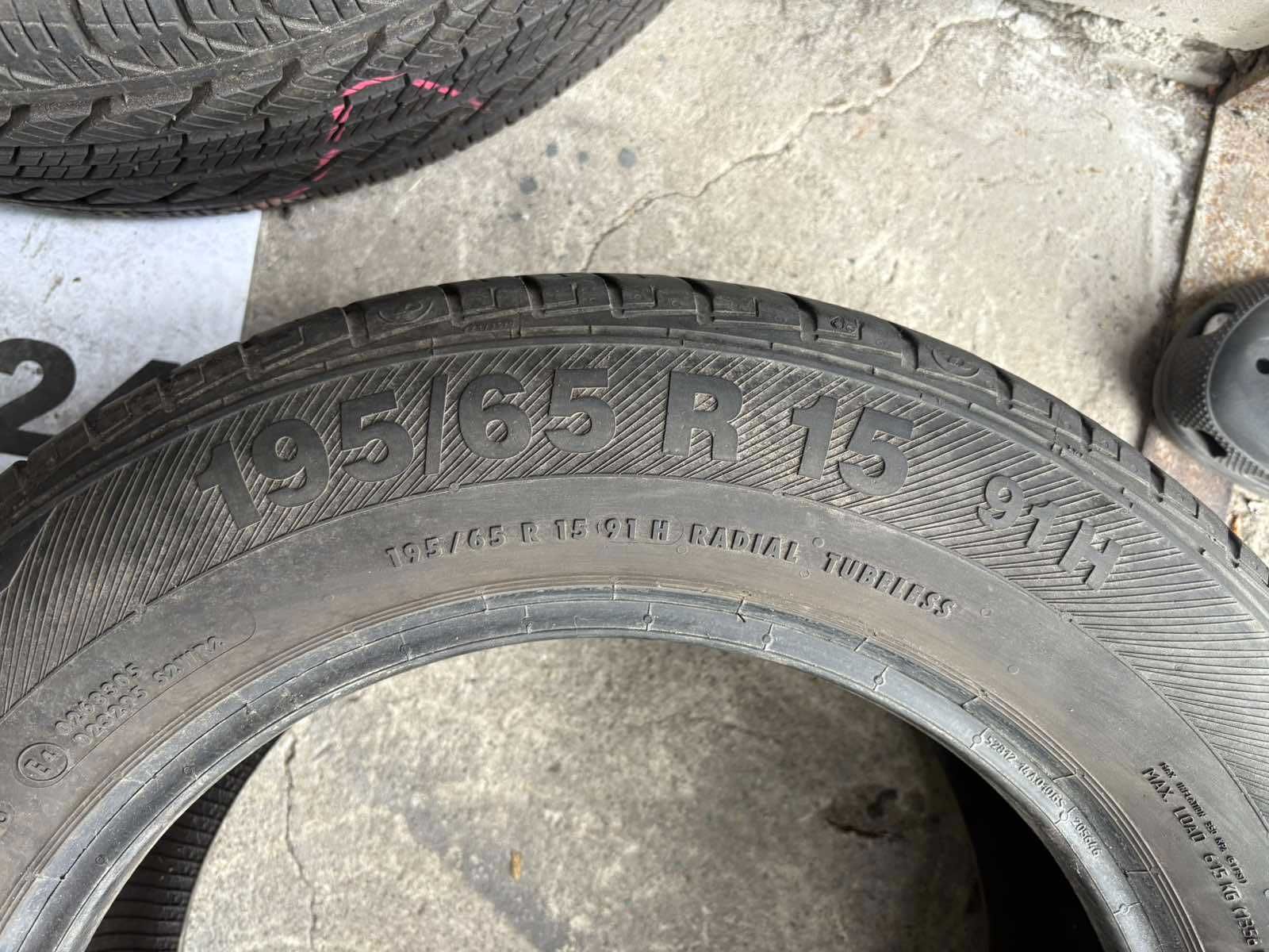 Шины 195/65 R15 Barum пара б/у L3