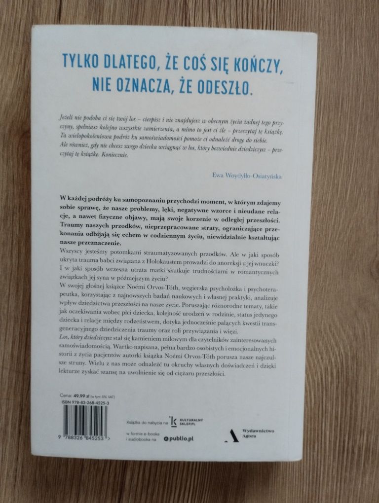 ,,Los, który dziedziczysz. Jak uwolnić się od rodzinnych traum".