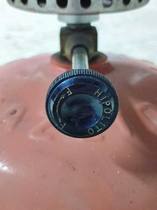 Fogareiro / fogão campismo Hipólito botija Lusogas / Gaszcidla